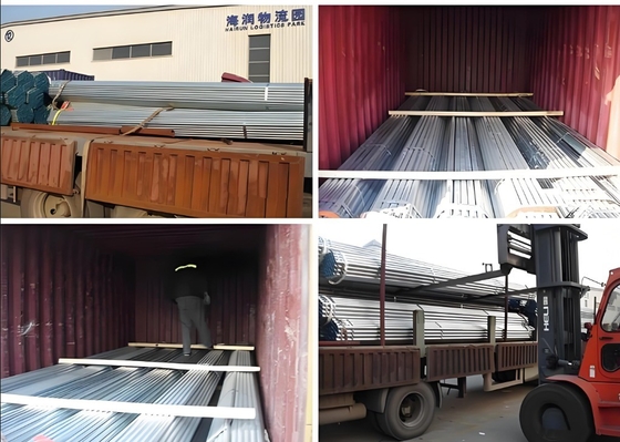 Q235/2 Inch/BS1387/ERW/Galvanized/ASTM/Round/Thread/Grooved/Painted/Pre Galvanized Steel Pipe (Подцинкованная/ASTM/Круглая/Полосатая/Грубированная/Нарисованная/Предварительно зацинкованная стальная труба)