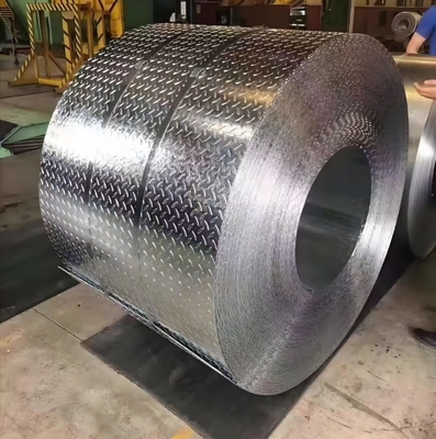 Q235 MS Diamond Steel Sheet для изготовления небольших инструментов и A36 HR Checkered Iron Sheet