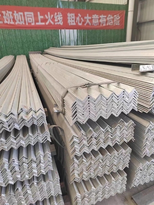 Черная угловая сталь ASTM A36 A53 Q235 Q345 Углеродная равная L-образная мягкая стальная угловая стойка для мастерской