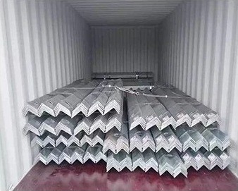 ASTM A36 A53 Q235 Q345 Углеродное оцинкованное железо L-образная мягкая стальная угловая стойка GB/T Стандартная равна