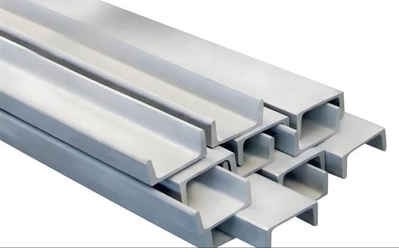 Горячее прокатание из нержавеющей стали Unistrut Channel U Channel Weight с услугой декоиллинга