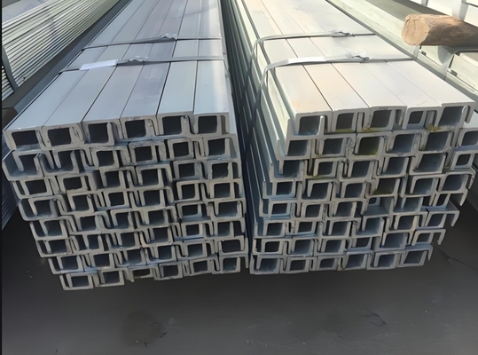 150x75 PFC Steel Размер 150x75 Счет по фактическому весу и параллельным каналам фланца