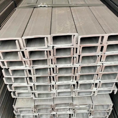 150x75 PFC Steel Размер 150x75 Счет по фактическому весу и параллельным каналам фланца
