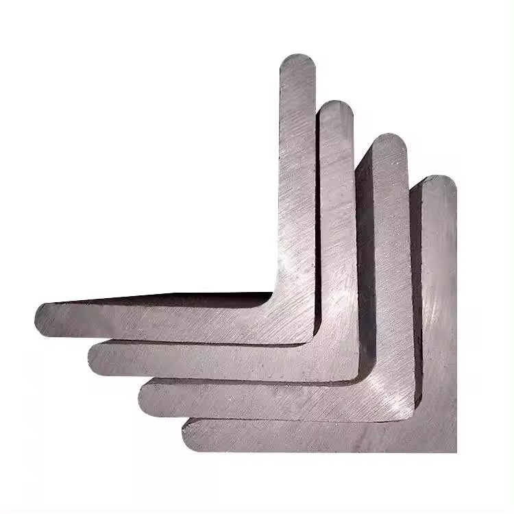 Горяче погруженная оцинкованная сталь MS Angle Q235 A36 SS400 S235JR Steel Angle Bar Tolerance ±1%
